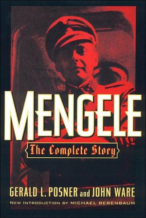 Mengele: The Complete Story book written by Gerald Posner