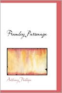 Framley Parsonage book written by Anthony Trollope
