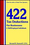 422 Tax Deductions for Businesses Self-Employed Individuals magazine reviews