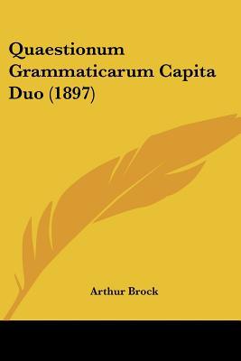Quaestionum Grammaticarum Capita Duo magazine reviews