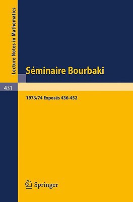 Seminaire Bourbaki magazine reviews