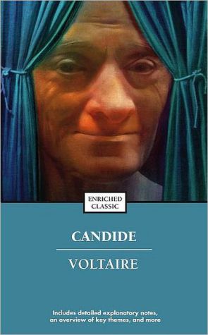 Candide book written by Voltaire