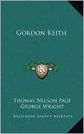 Gordon Keith book written by Thomas Nelson Page