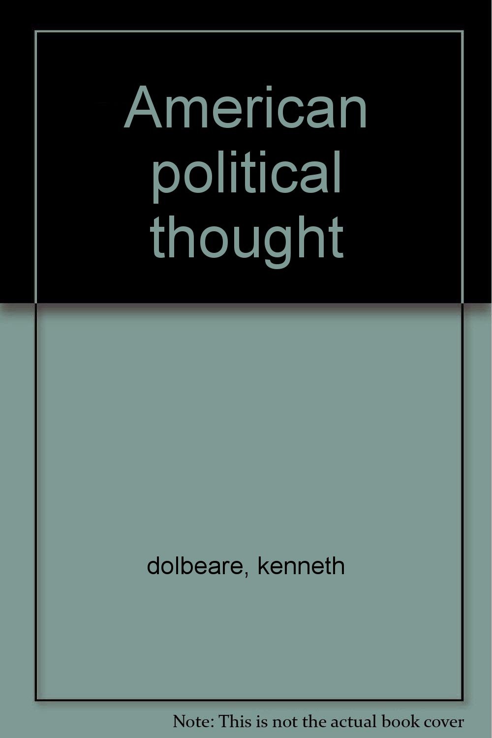 American political thought magazine reviews