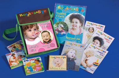 Rock-A-Bye Toddlers & Twos Kit [With 4 Bible Story Picture Cards and CD (Audio) and Leader's Guide and 3 Board Books]