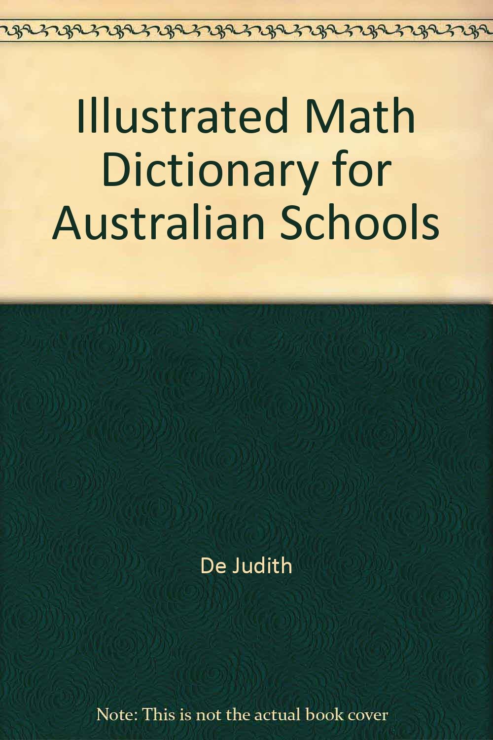 Illustrated maths dictionary for Australian schools magazine reviews