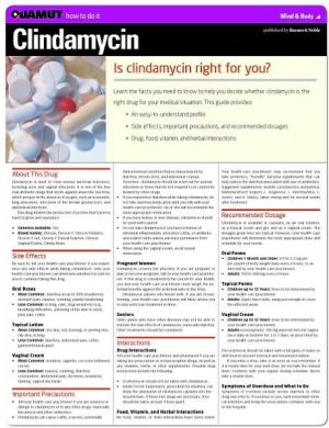 Clindamycin magazine reviews