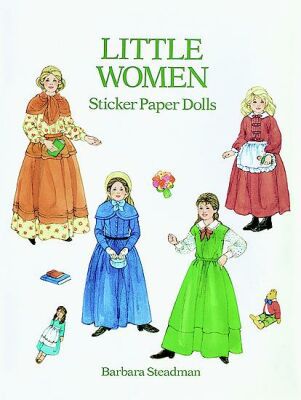 Little Women Sticker Paper Dolls: 61 Full-Color Pressure-Sensitive Designs magazine reviews