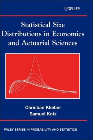 Statistical Size Distributions book written by Kleiber