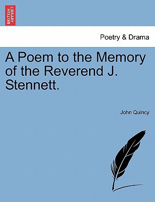 A Poem to the Memory of the Reverend J. Stennett. magazine reviews