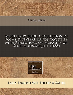 Miscellany, Being a Collection of Poems by Several Hands magazine reviews