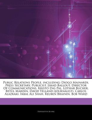Articles on Public Relations People, Including magazine reviews