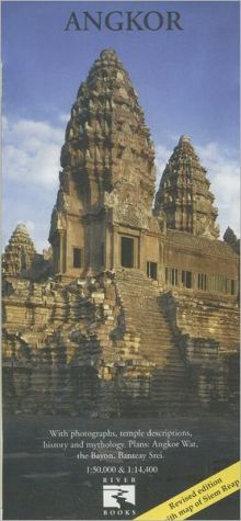 Angkor Map book written by River Books Co Ltd