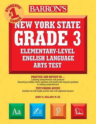 Barron�s New York State Grade 3 Elementary-Level English Language Arts Test magazine reviews