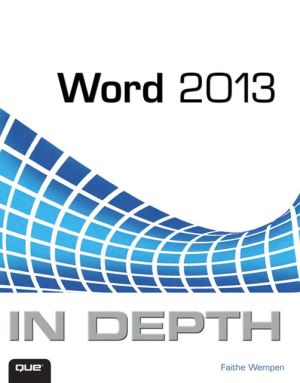 Word 2013 In Depth magazine reviews