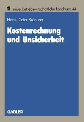 Kostenrechnung Und Unsicherheit magazine reviews