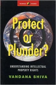 Protect or plunder? book written by Vandana Shiva