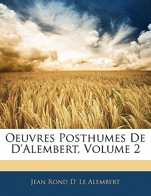 Oeuvres Posthumes de D'Alembert magazine reviews