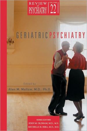 Geriatric Psychiatry magazine reviews