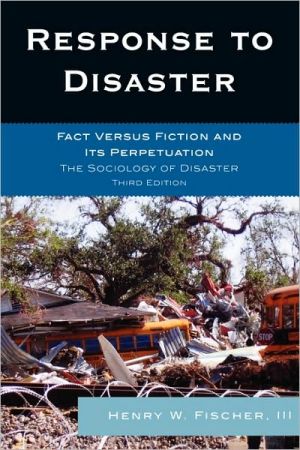 Response To Disaster magazine reviews
