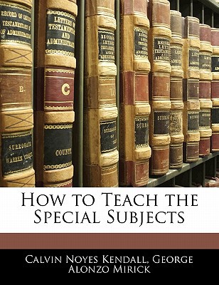 How to Teach the Special Subjects magazine reviews