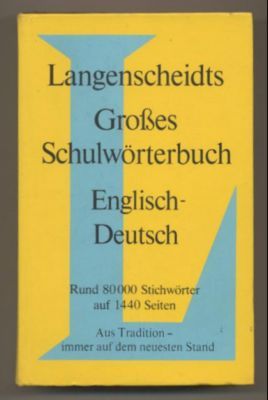 Langenscheidts Grosses Schulworterbuch magazine reviews