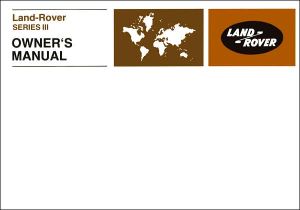 Land Rover Series 3 Handbook magazine reviews