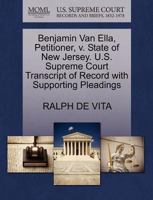 Benjamin Van Ella, Petitioner, V magazine reviews