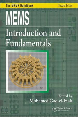 MEMS Introduction and Fundamentals book written by Mohamed Gad-el-Hak