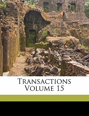 Transactions Volume 15 magazine reviews