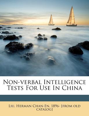Non-Verbal Intelligence Tests for Use in China magazine reviews