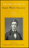 The Early Lectures of Ralph Waldo Emerson Vol. 1 magazine reviews