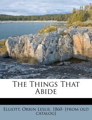 The Things That Abide magazine reviews