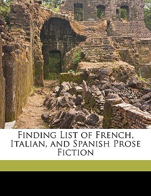 Finding List of French, Italian, and Spanish Prose Fiction magazine reviews