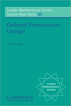 Ordered Permutation Groups magazine reviews