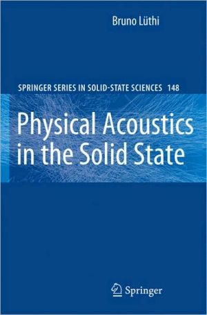 Physical Acoustics book written by B. L thi