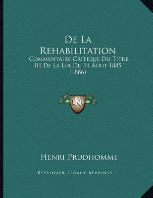 de La Rehabilitation magazine reviews