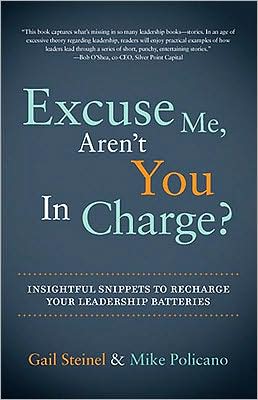 Excuse Me, Aren't You in Charge?: Insightful Snippets to Recharge Your Leadership Batteries book written by Gail Steinel