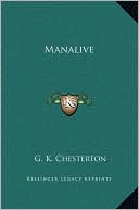 Manalive book written by G. K. Chesterton