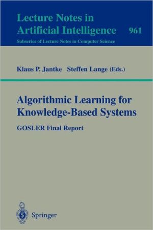 Algorithmic Learning for Knowledge-Based Systems magazine reviews