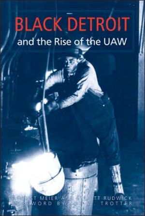 Black Detroit and the Rise of the UAW book written by August Meier