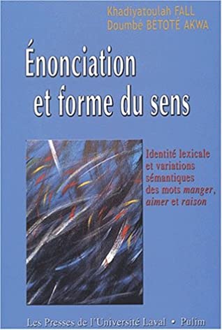 Enonciation et Forme du Sens magazine reviews