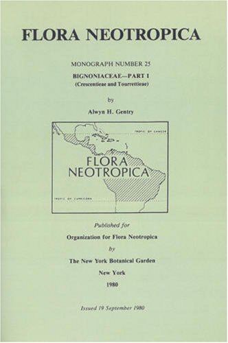 Bignoniacea book written by the New York Botanical Garden, 1980-