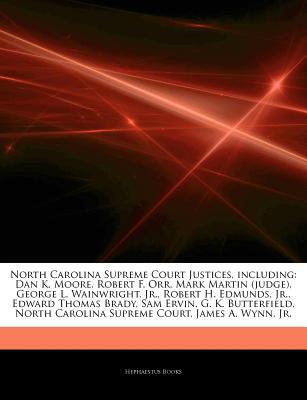 Articles on North Carolina Supreme Court Justices, Including magazine reviews