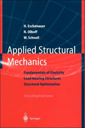 Applied Structural Mechanics book written by Hans Eschenauer