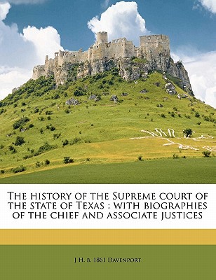The History of the Supreme Court of the State of Texas magazine reviews