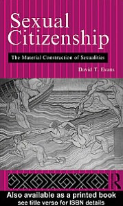 Sexual citizenship book written by David Evans