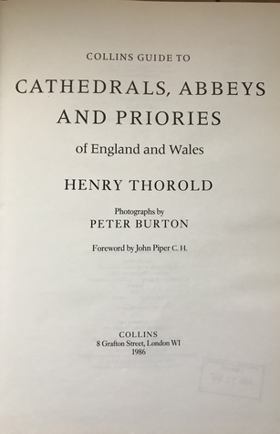 Cathedrals, Abbeys and Priories
