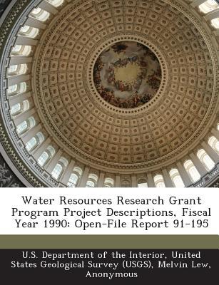 Water Resources Research Grant Program Project Descriptions, Fiscal Year 1990 magazine reviews
