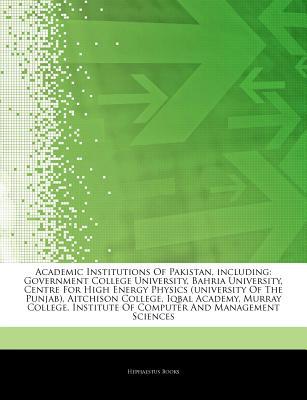 Articles on Academic Institutions of Pakistan, Including magazine reviews